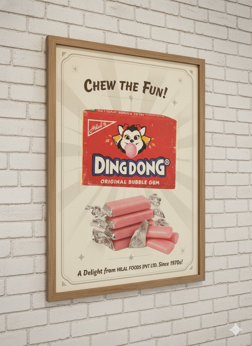 Ding Dong Original Bubble Gum